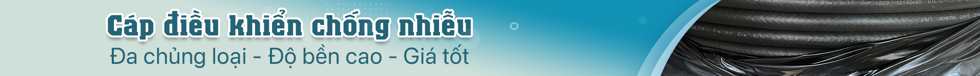 Cáp điều khiển chống nhiễu